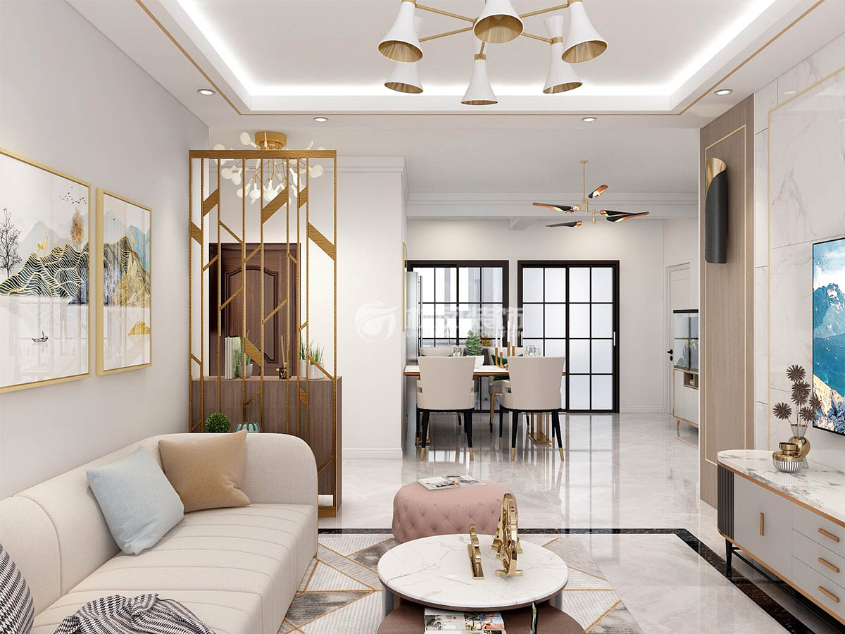 中港城永安嘉苑-108平-現(xiàn)代輕奢-客廳.jpg 中港城永安嘉苑-108平-現(xiàn)代輕奢-客廳.jpg