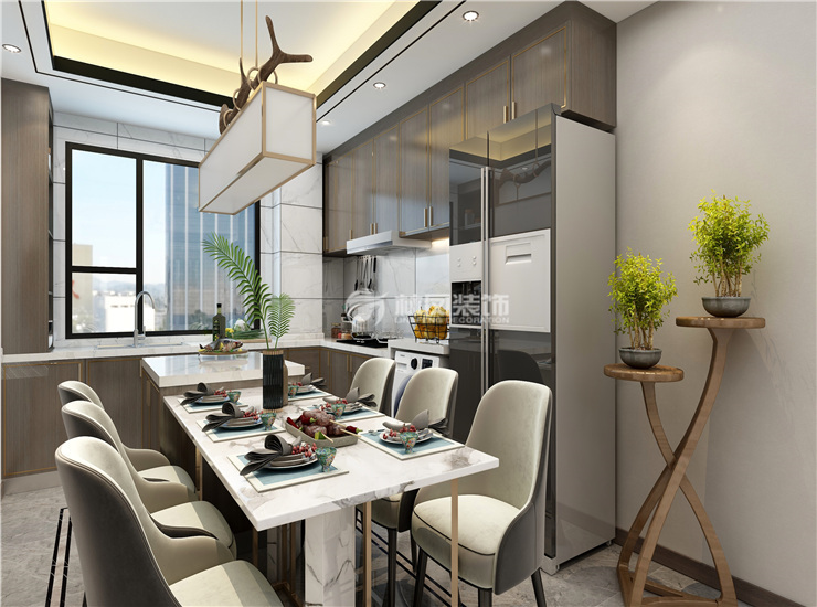 保利云禧-140平-新中式風格-餐廳.jpg 保利云禧-140平-新中式風格-餐廳.jpg