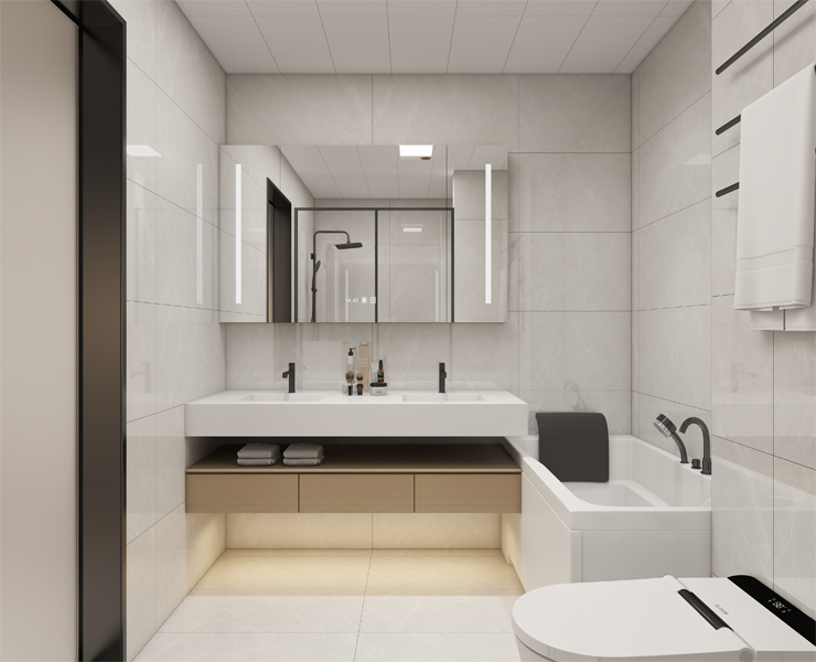 泊岸華庭-100平-現(xiàn)代風格-衛(wèi)生間 .jpg